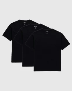 New Highsnobiety HS05 3 Pack T-Shirts black