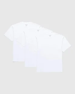 Fashion Highsnobiety HS05 3 Pack T-Shirts white