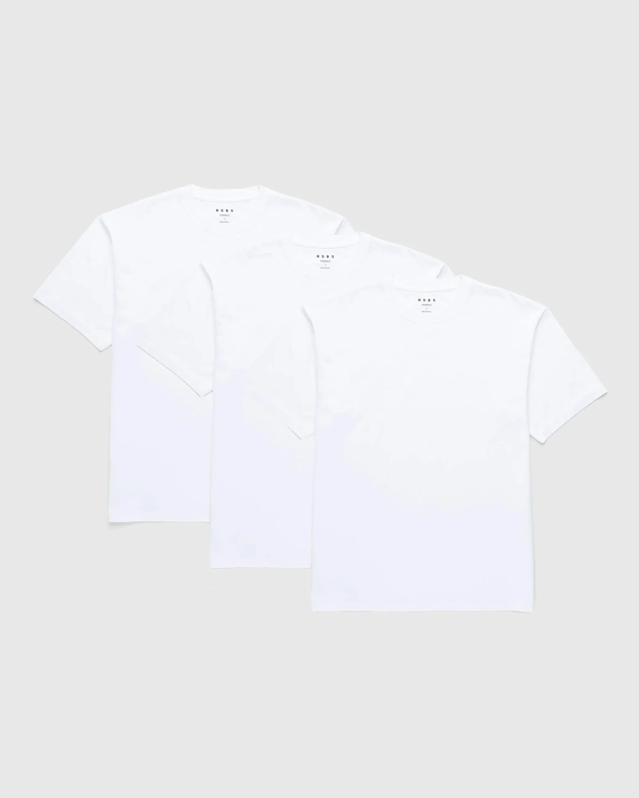 Fashion Highsnobiety HS05 3 Pack T-Shirts white