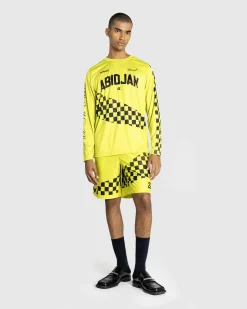 Best Sale Champion Abidjan Shorts /Black yellow