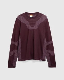 Store Nike ACG "Delta River" Dri-FIT ADV Long-Sleeve Top burgundycrush/beyondpink