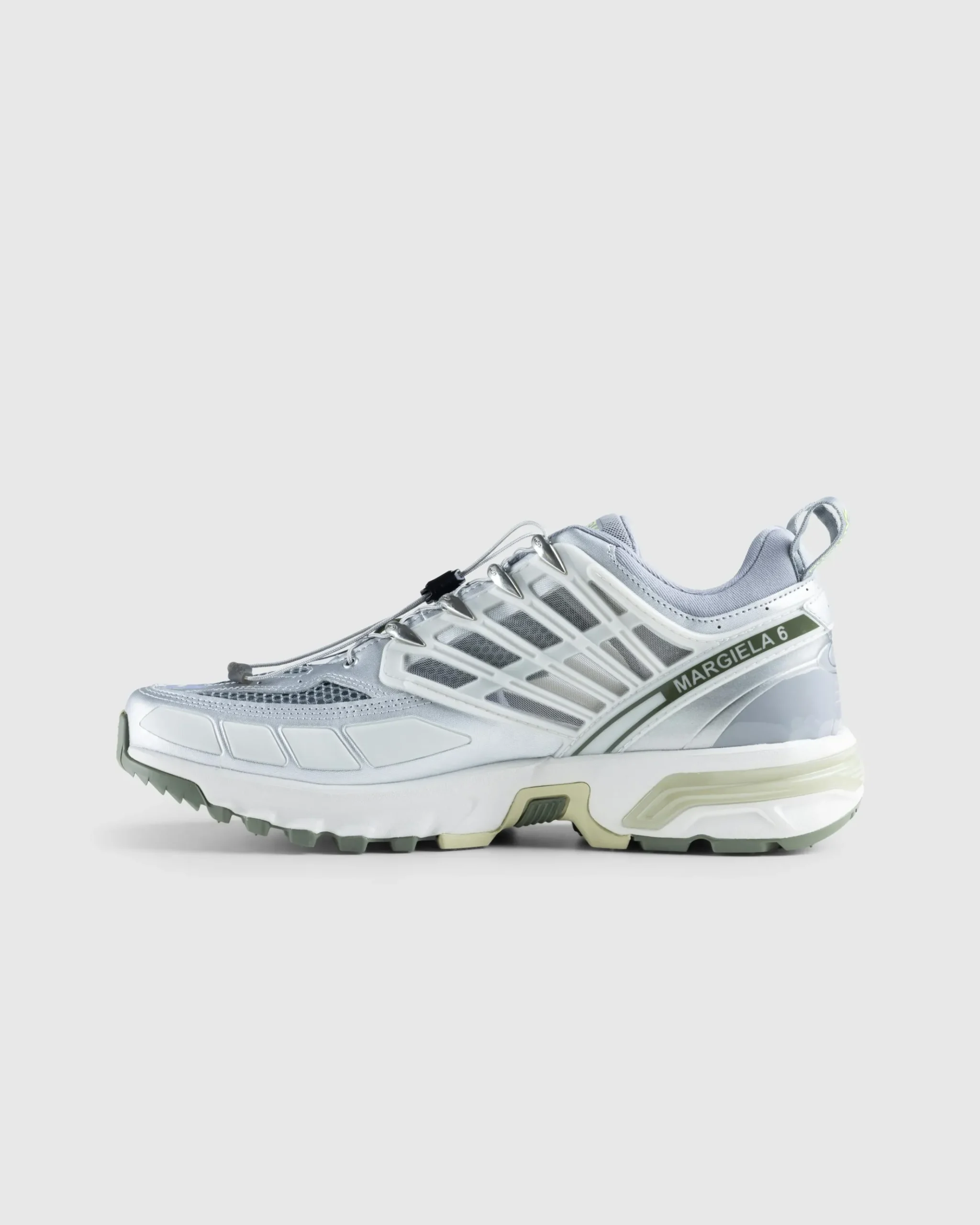 Clearance MM6 Maison Margiela ACS Pro Sharkskin/Silver/Sharp Green sharkskin/ftwsilver/sharpgreen