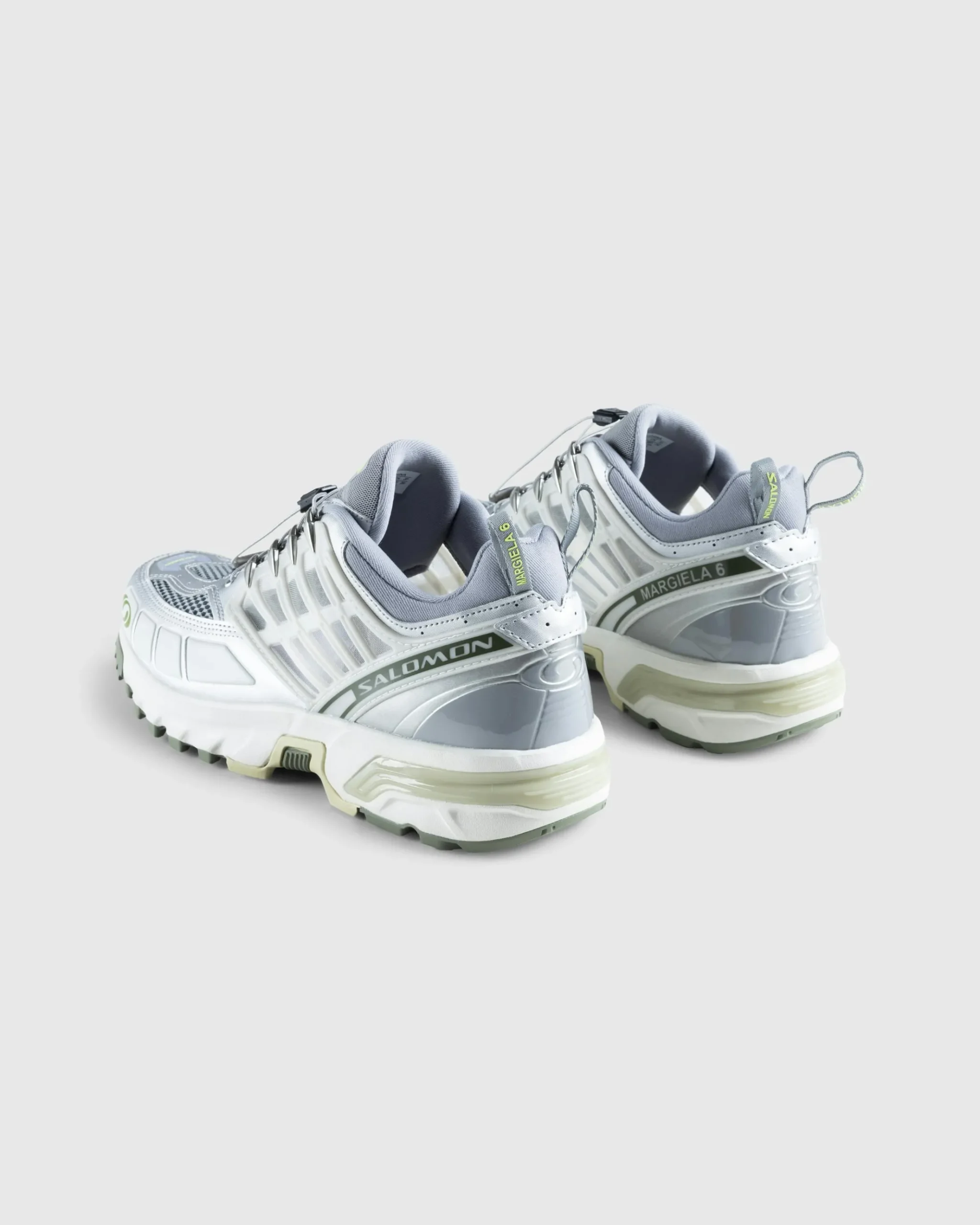 Clearance MM6 Maison Margiela ACS Pro Sharkskin/Silver/Sharp Green sharkskin/ftwsilver/sharpgreen