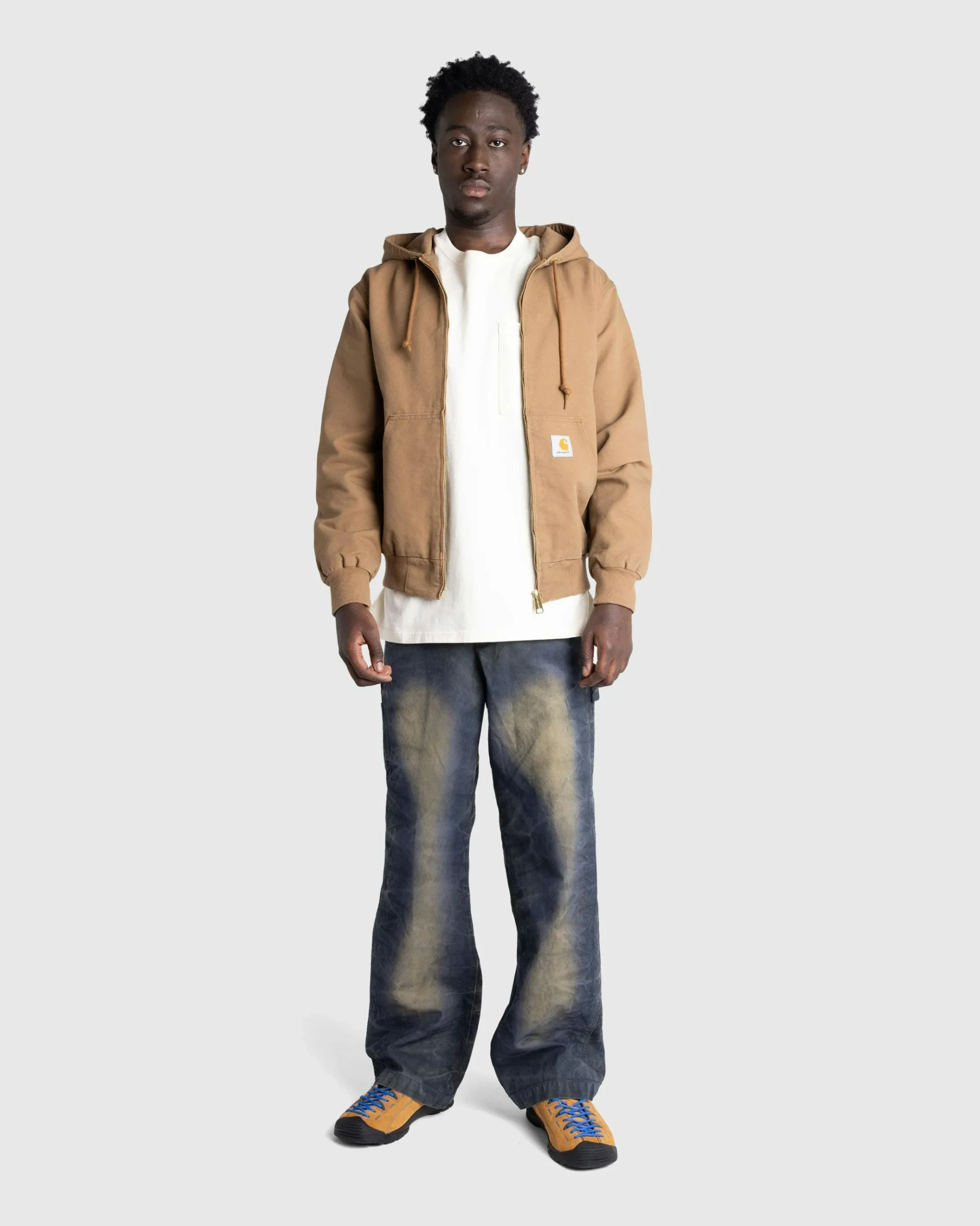 Flash Sale Carhartt WIP Active Jacket Hamilton Brown/Rinsed hamiltonbrown/rinsed