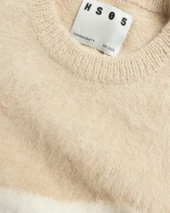 Clearance Highsnobiety HS05 Alpaca Abstract Sweater Vest Beige/Brown unavailable