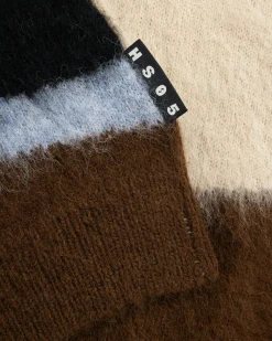 Clearance Highsnobiety HS05 Alpaca Abstract Sweater Vest Beige/Brown unavailable