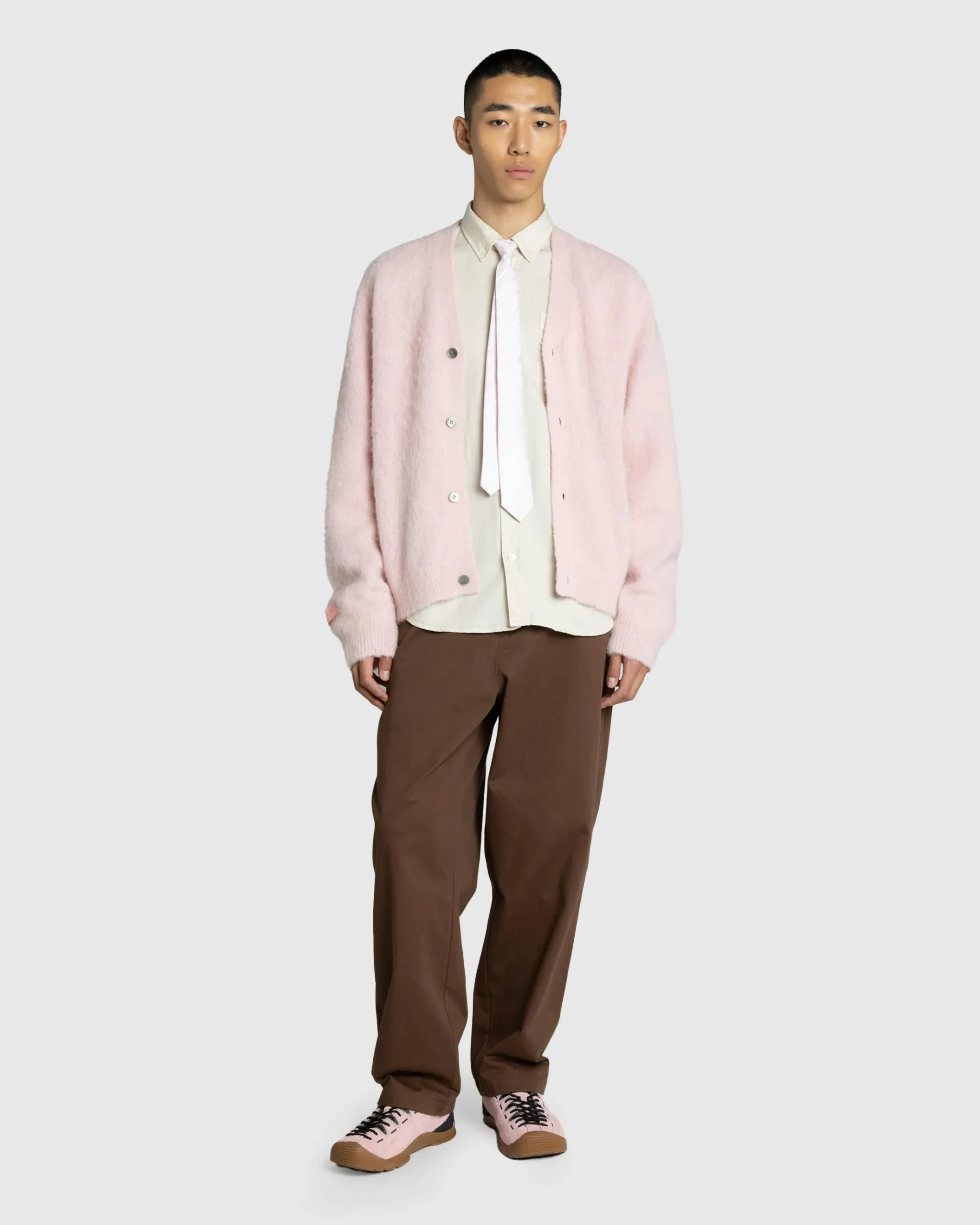 Outlet Sant Ambroeus Alpaca Cardigan Pink lightpink