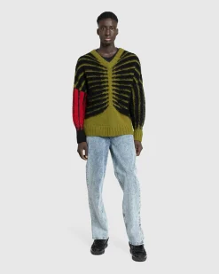 Sale GmbH Alpaca Merino Blend Jumper black/green/red