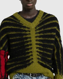 Sale GmbH Alpaca Merino Blend Jumper black/green/red