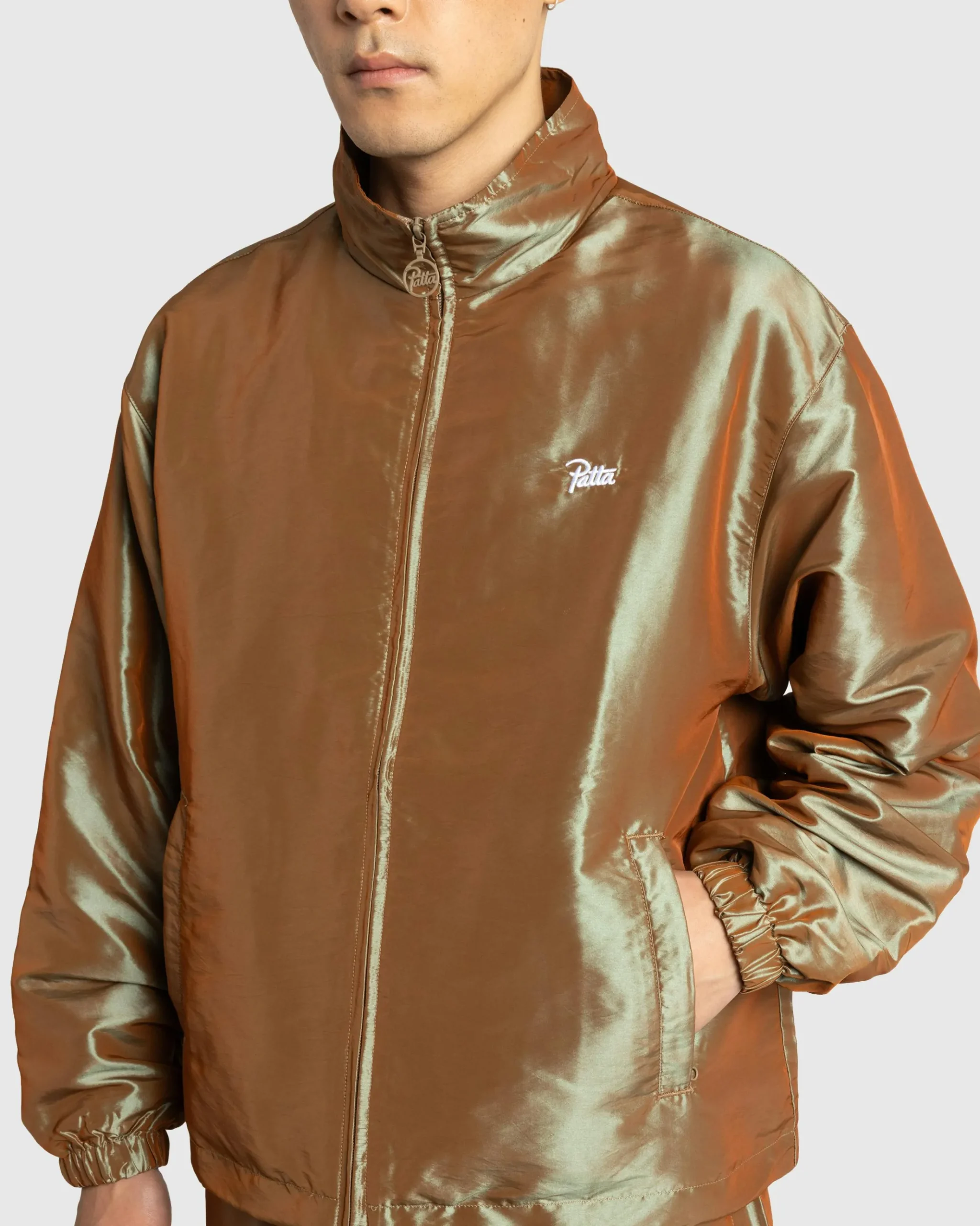 Discount Patta Always Changing Track Jacket (Changeant Two-Tone) changeanttwo-tone