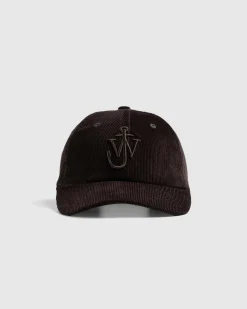 Clearance J.W. Anderson Anchor Logo Baseball Cap Dark Brown darkbrown