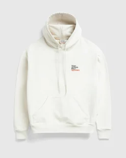 Shop Highsnobiety Archival Hoodie Eggshell beige