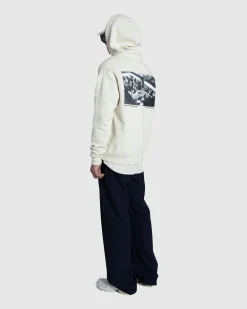 Shop Highsnobiety Archival Hoodie Eggshell beige