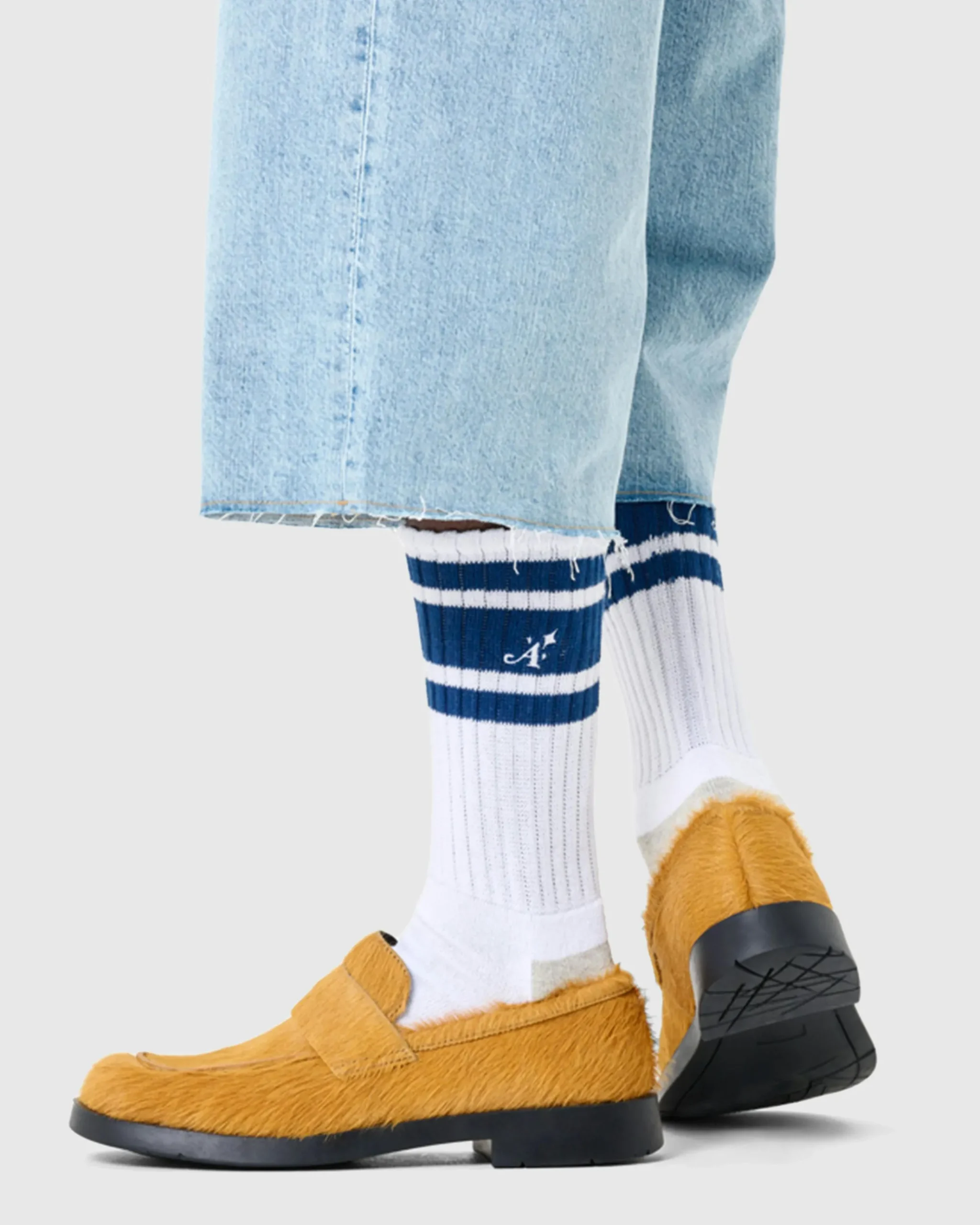 Discount Happy Socks Athletic Socks /Blue white