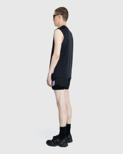 Cheap Satisfy AuraLite Muscle Tee black