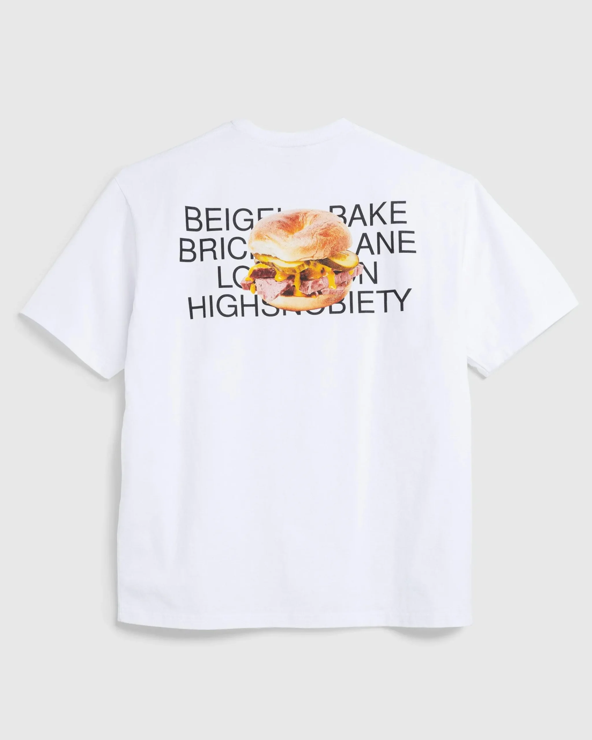 Discount Beigel Bake Bagel T-Shirt white