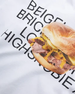 Discount Beigel Bake Bagel T-Shirt white