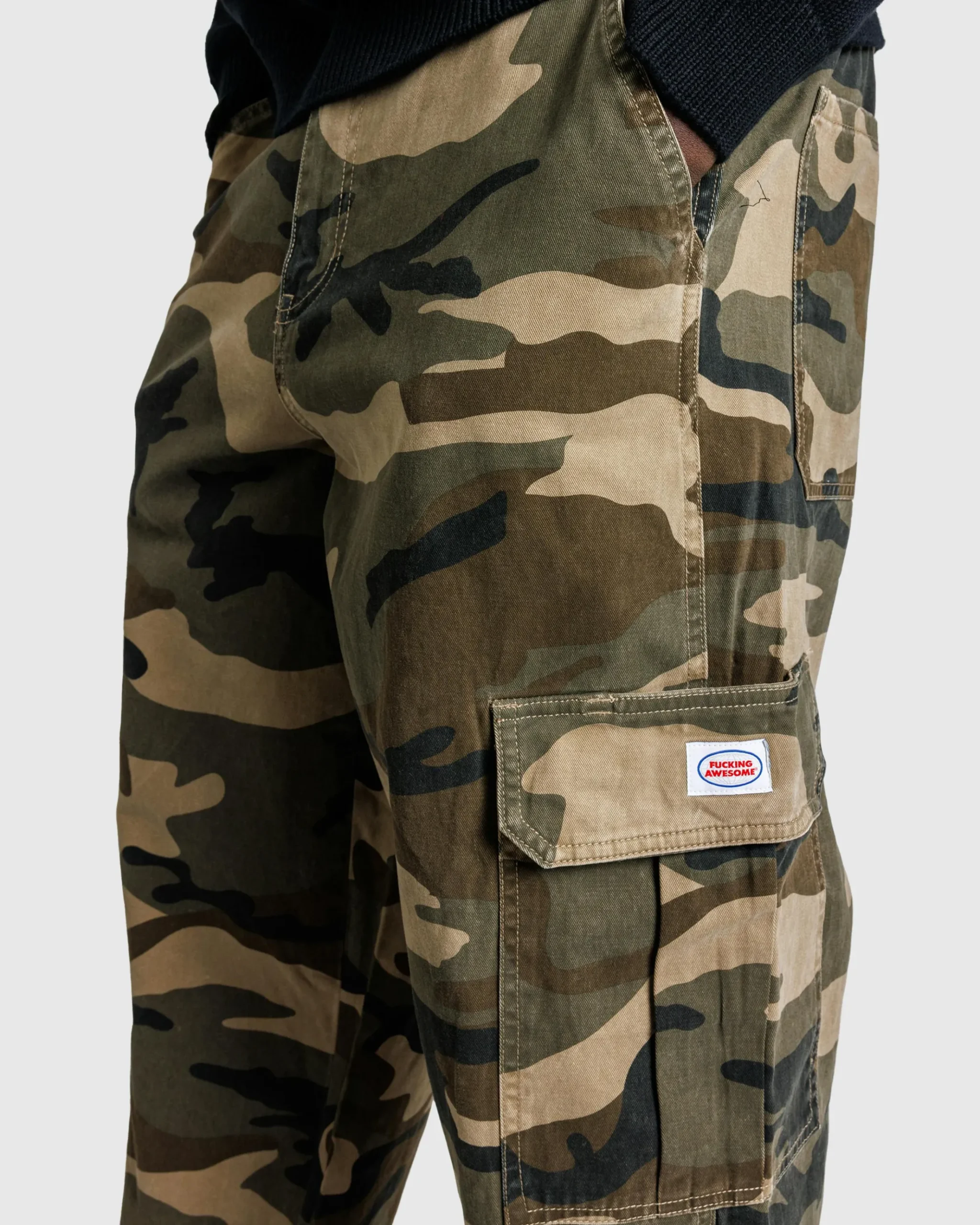Flash Sale Fucking Awesome Baggy Cargo Pant Washed Camo washedcamo
