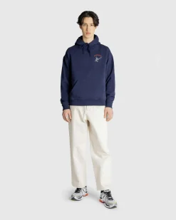 Hot Beigel Bake Baker Hoodie navy