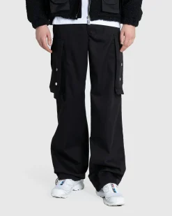 Sale GmbH Baltasar Cotton Twill Mix Trousers black