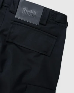 Sale GmbH Baltasar Cotton Twill Mix Trousers black
