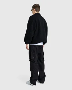 Sale GmbH Baltasar Cotton Twill Mix Trousers black