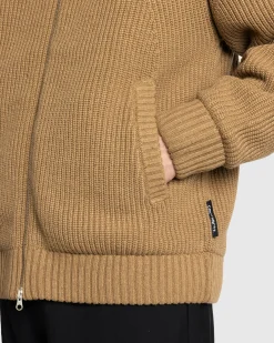 Best Sale Carhartt WIP Banley Sweater Jacket peanut