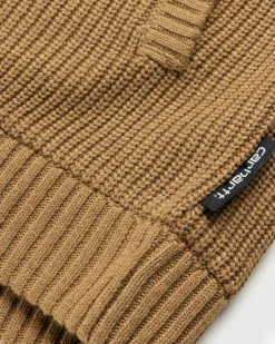 Best Sale Carhartt WIP Banley Sweater Jacket peanut