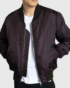 Store Meta Campania Collective Bastien Nylon Cropped Bomber Dark Chocolate Brown darkchocolatebrown