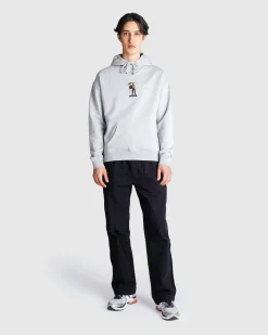 Shop Carne Bollente Berghain Days Hoodie Gray grey