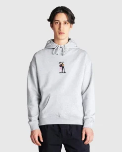 Shop Carne Bollente Berghain Days Hoodie Gray grey