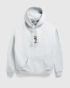 Shop Carne Bollente Berghain Days Hoodie Gray grey
