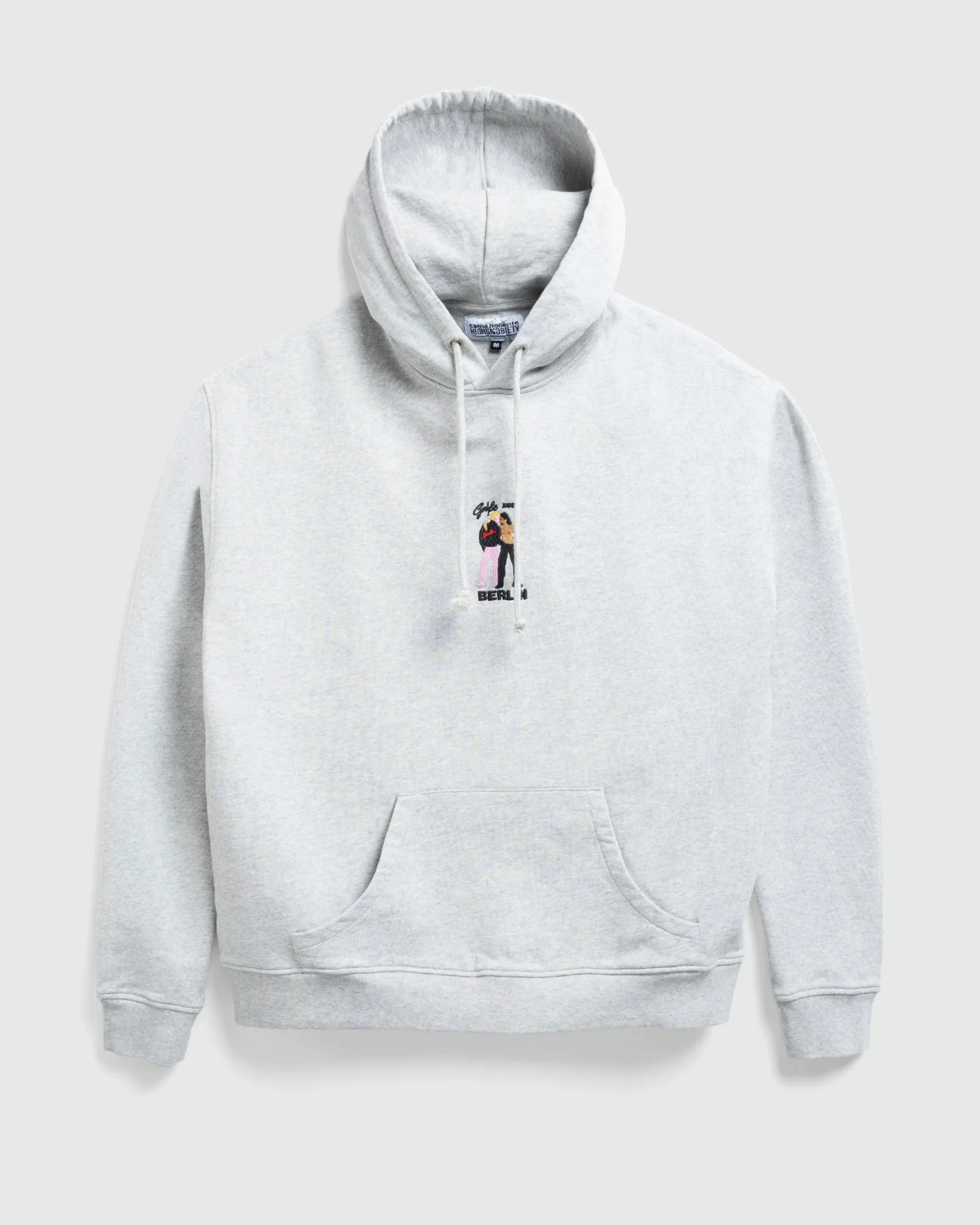 Shop Carne Bollente Berghain Days Hoodie Gray grey