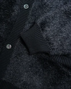 Shop Fucking Awesome Big Night Out Cardigan black/glitter