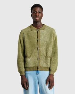 Best Fucking Awesome Big Night Out Cardigan olive/glitter