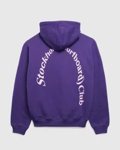 Discount Stockholm Surfboard Club Bjorn Hoodie plum