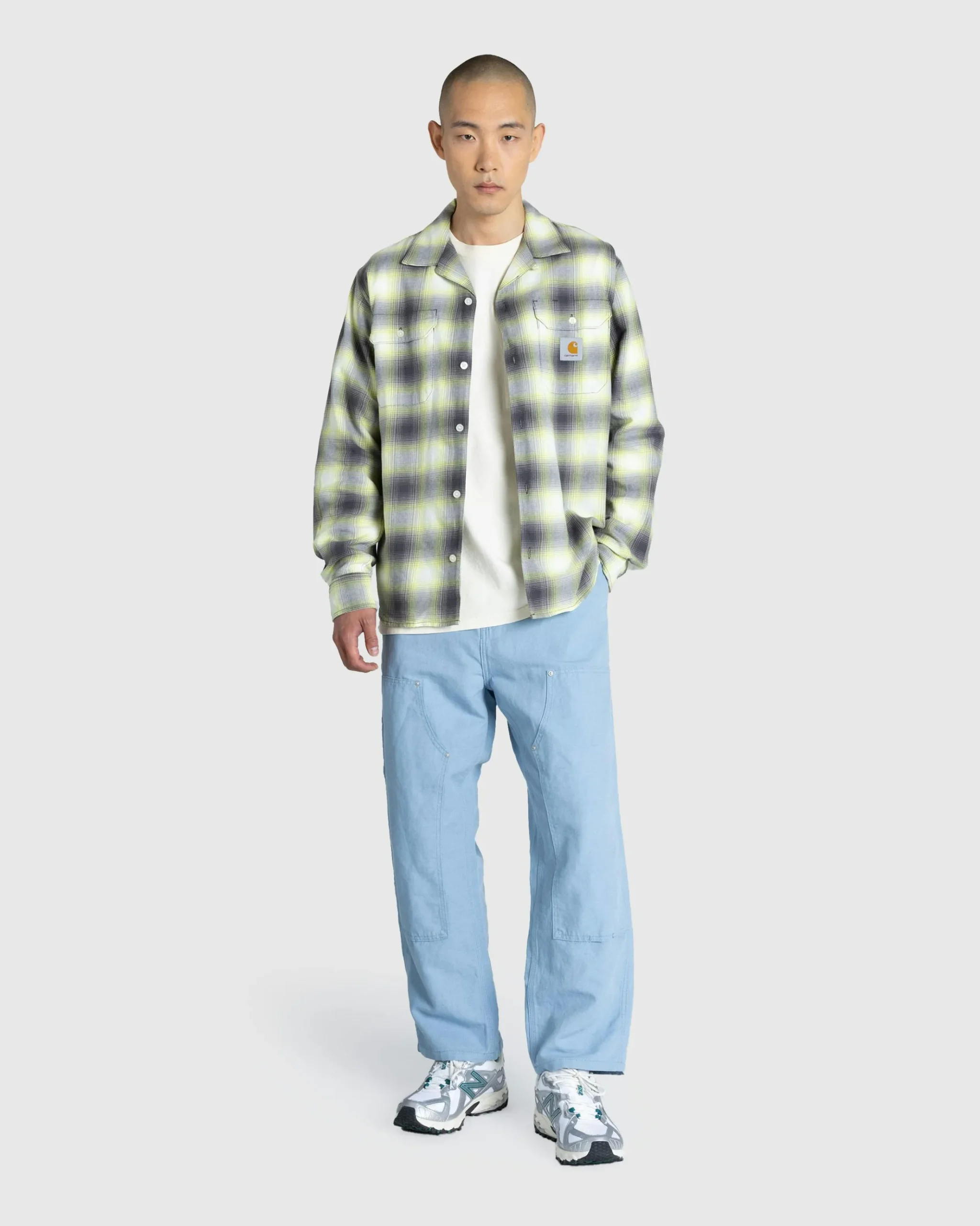 Flash Sale Carhartt WIP Blanchard Check Shirt Arctic Lime blanchardcheck,arcticlime