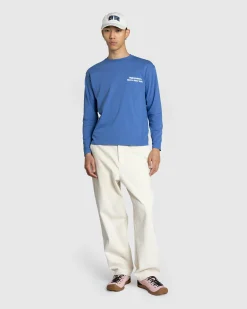 Outlet Highsnobiety Blur Long-Sleeve T-Shirt blue