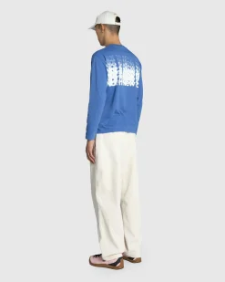 Outlet Highsnobiety Blur Long-Sleeve T-Shirt blue