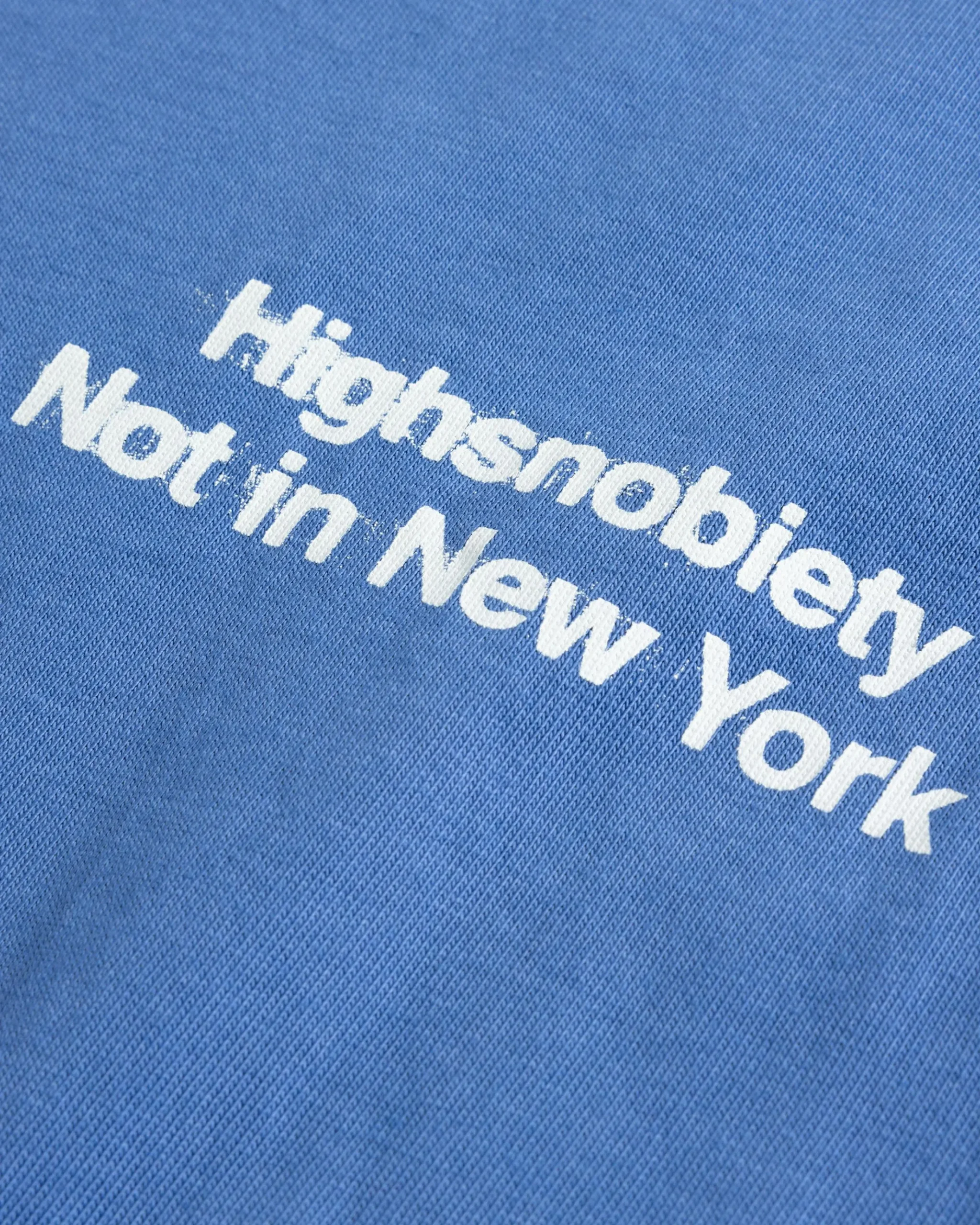 Outlet Highsnobiety Blur Long-Sleeve T-Shirt blue
