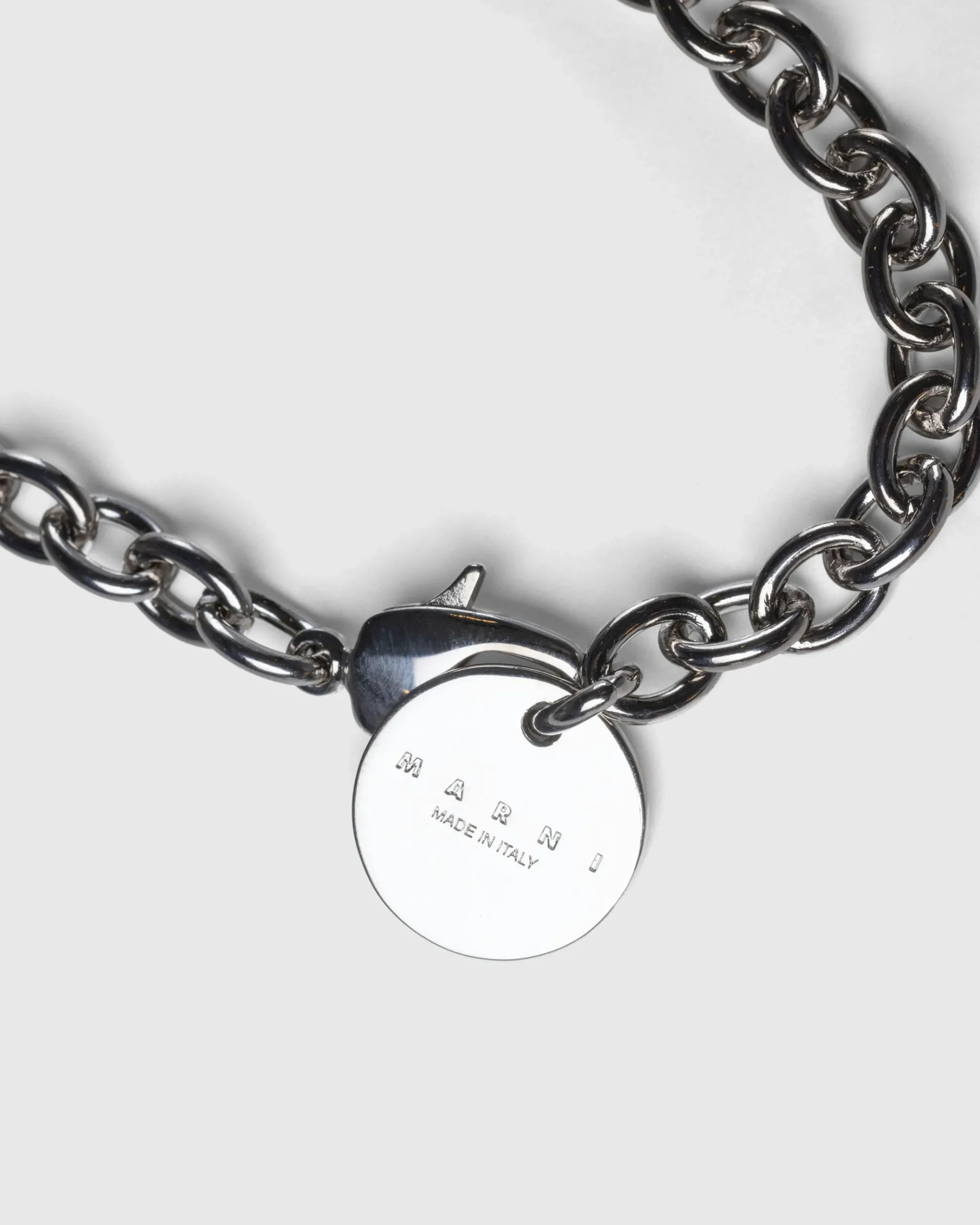 Cheap Marni Bone Necklace red