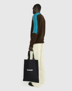 Shop Jil Sander Book Tote Medium black