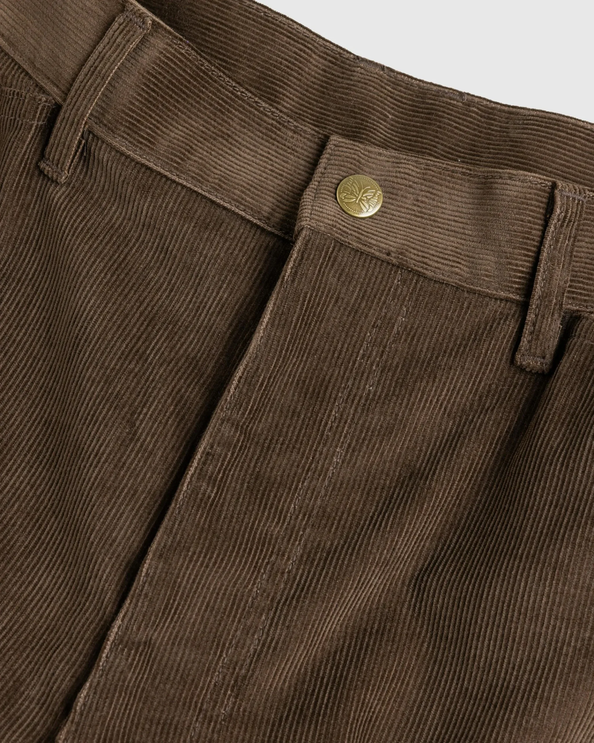 Outlet Needles Boot-Cut Jean 14W Corduroy brown