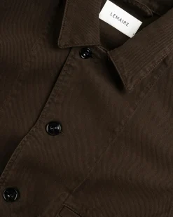 Store Lemaire Boxy Jacket espresso