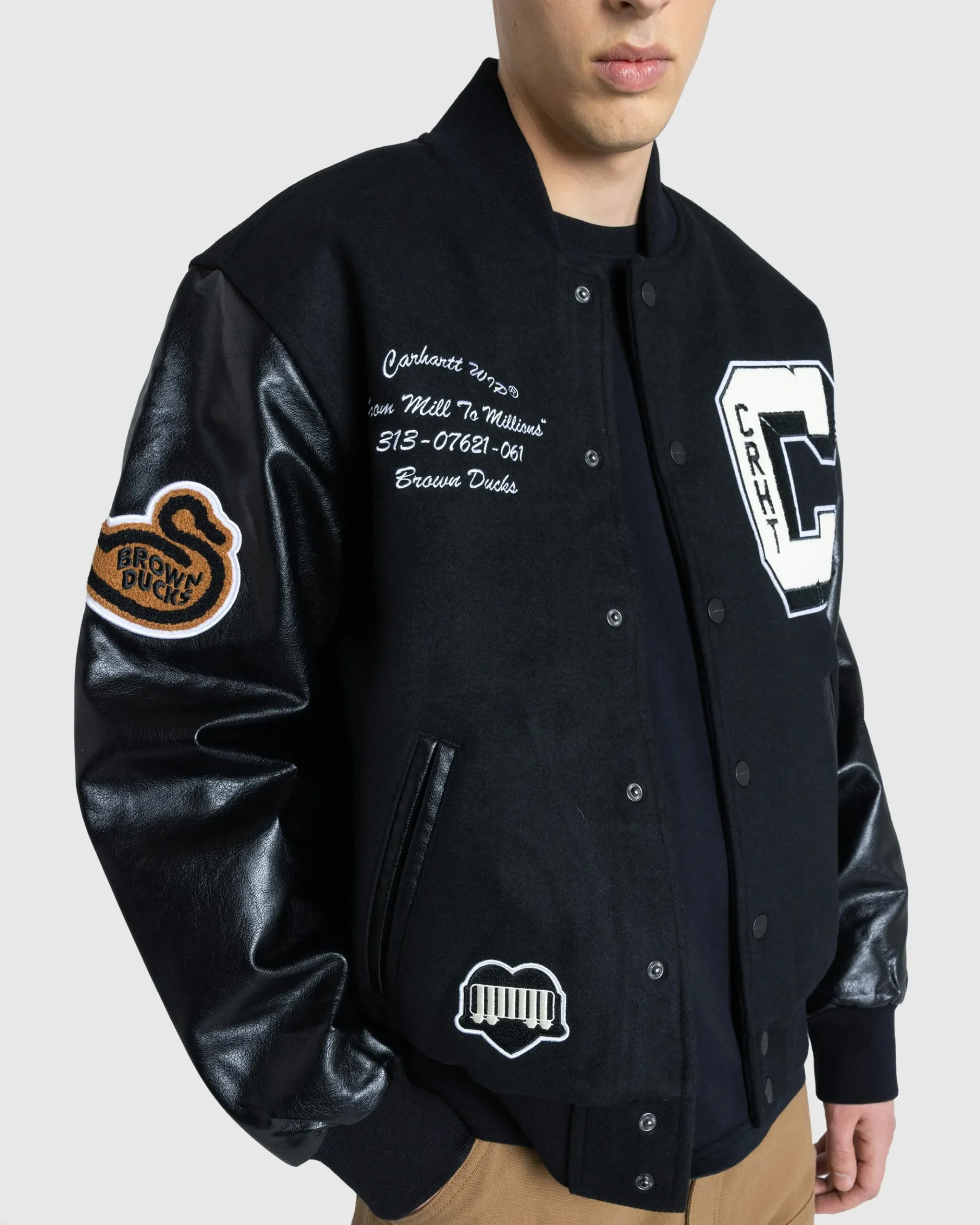 Online Carhartt WIP Brown Ducks Bomber / black