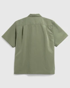 Outlet Highsnobiety HS05 Brushed Short-Sleeve Shirt green