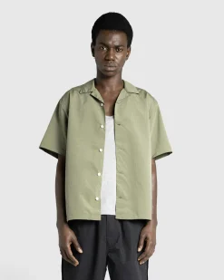 Outlet Highsnobiety HS05 Brushed Short-Sleeve Shirt green