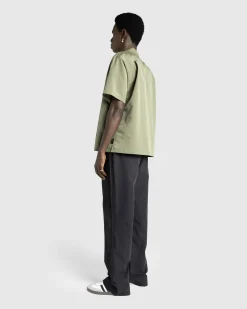 Outlet Highsnobiety HS05 Brushed Short-Sleeve Shirt green