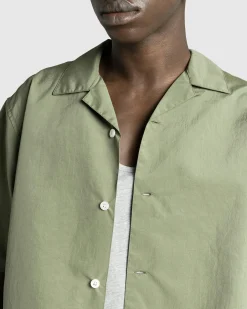 Outlet Highsnobiety HS05 Brushed Short-Sleeve Shirt green
