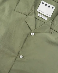 Outlet Highsnobiety HS05 Brushed Short-Sleeve Shirt green